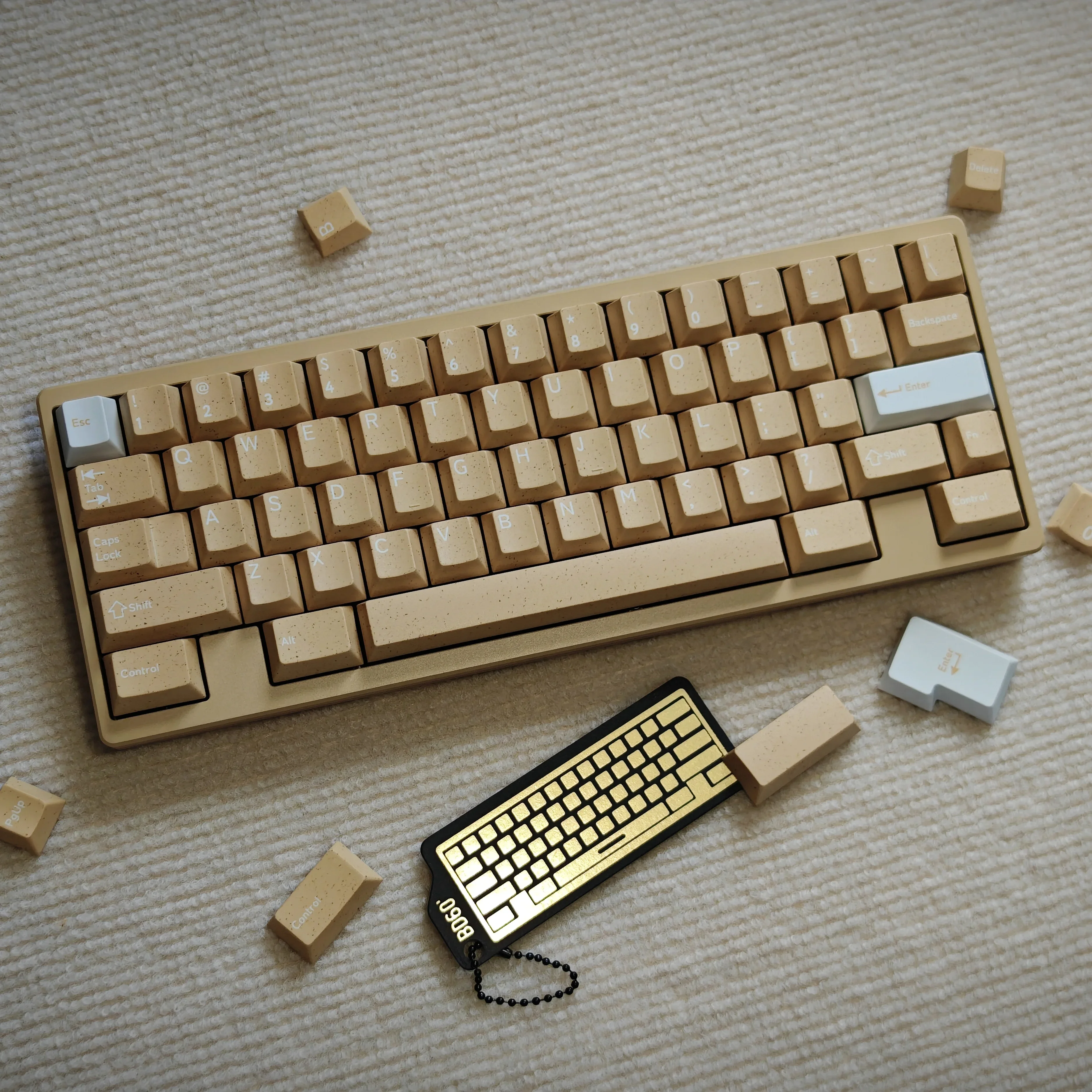 Dune theme keycap 137 keys Original PBT five-sided sublimation mechanical keyboard Customized full set