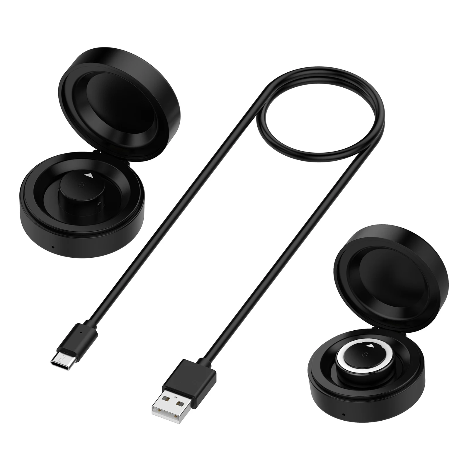

Compatible with Oura Ring Gen 4 Charging Case Portable Travel Charger Dock with USB-C Cable for Smart Ring