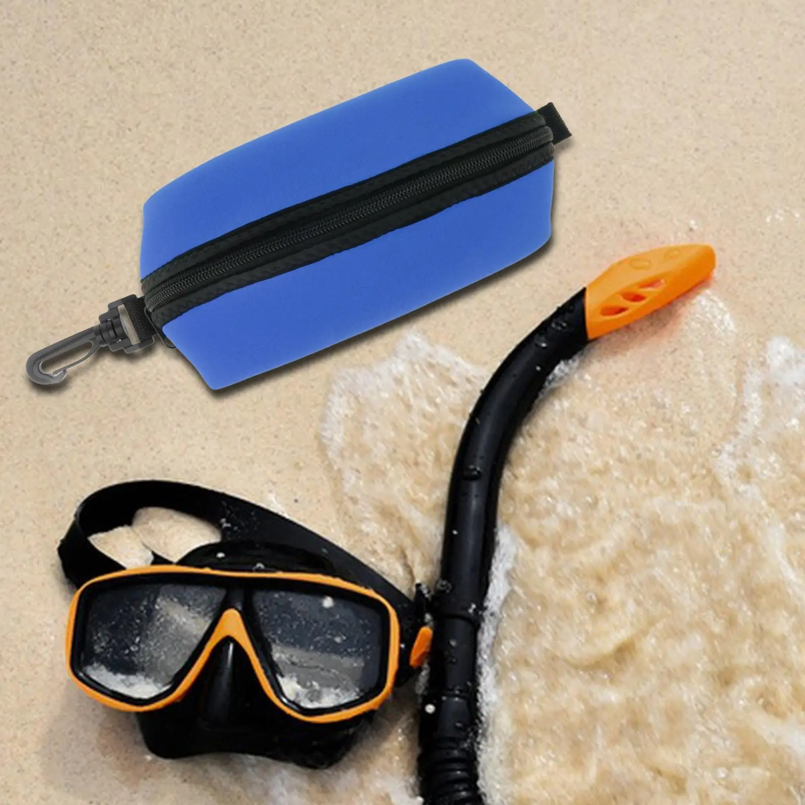 Snorkel Equipment Container Diving Mask Bag for Wire Wheel Motion Camera