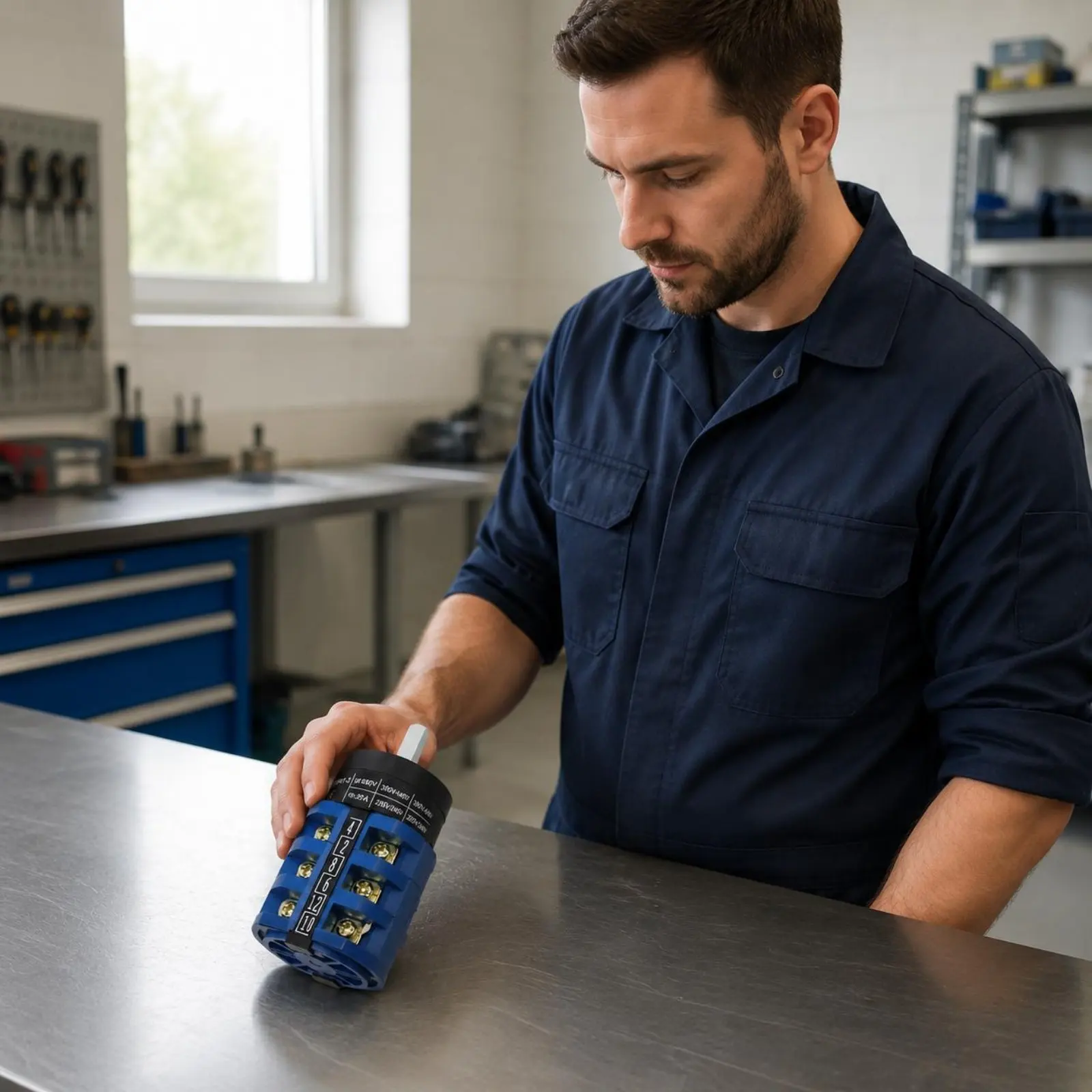 Forward Stop Backward Switch Heavy Duty Forward Backward Switch for Mechanics, Tire Shop