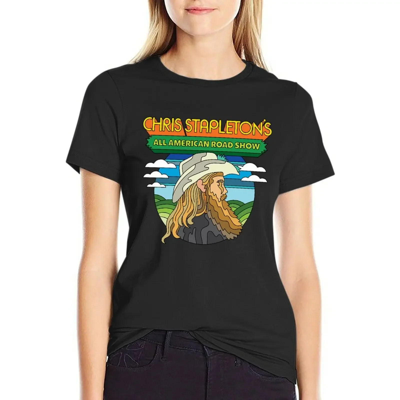 

Stapleton tour 2022 T-Shirt summer tops hippie clothes tees cute tops t shirts for Womens