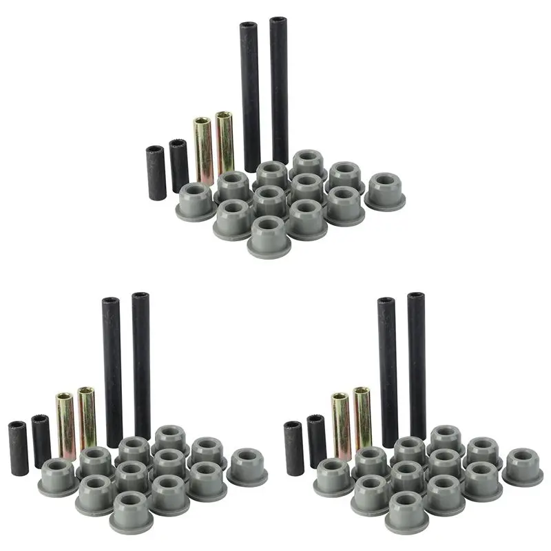 

3Set Front Lower Spring/Front Upper Control Bushing Sleeve Repair Kit For Club Car Precedent Golf Cart 102289901