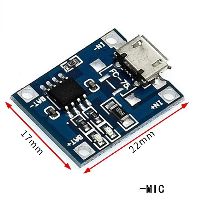 18650 1PCS 5V 1A Micro USB Lithium Batterie Ladegerät Modul Schutz Dual Funktionen Lade Board TP4056 typ c