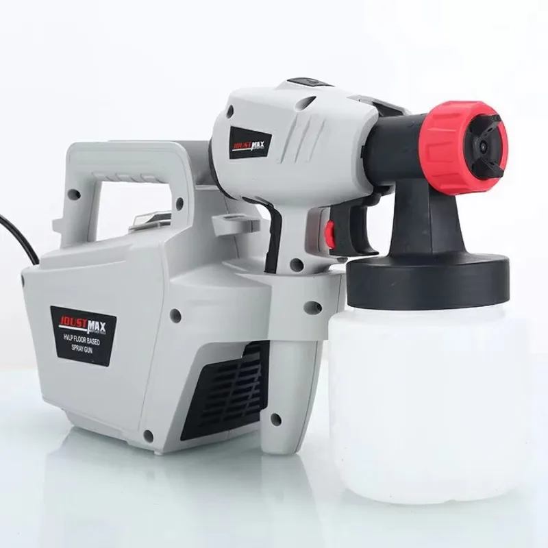 800W HVLP Handheld High Pressure Spray Gun 800ml High Power Portable Airless Paint Sprayer Latex Paint Spray Gun