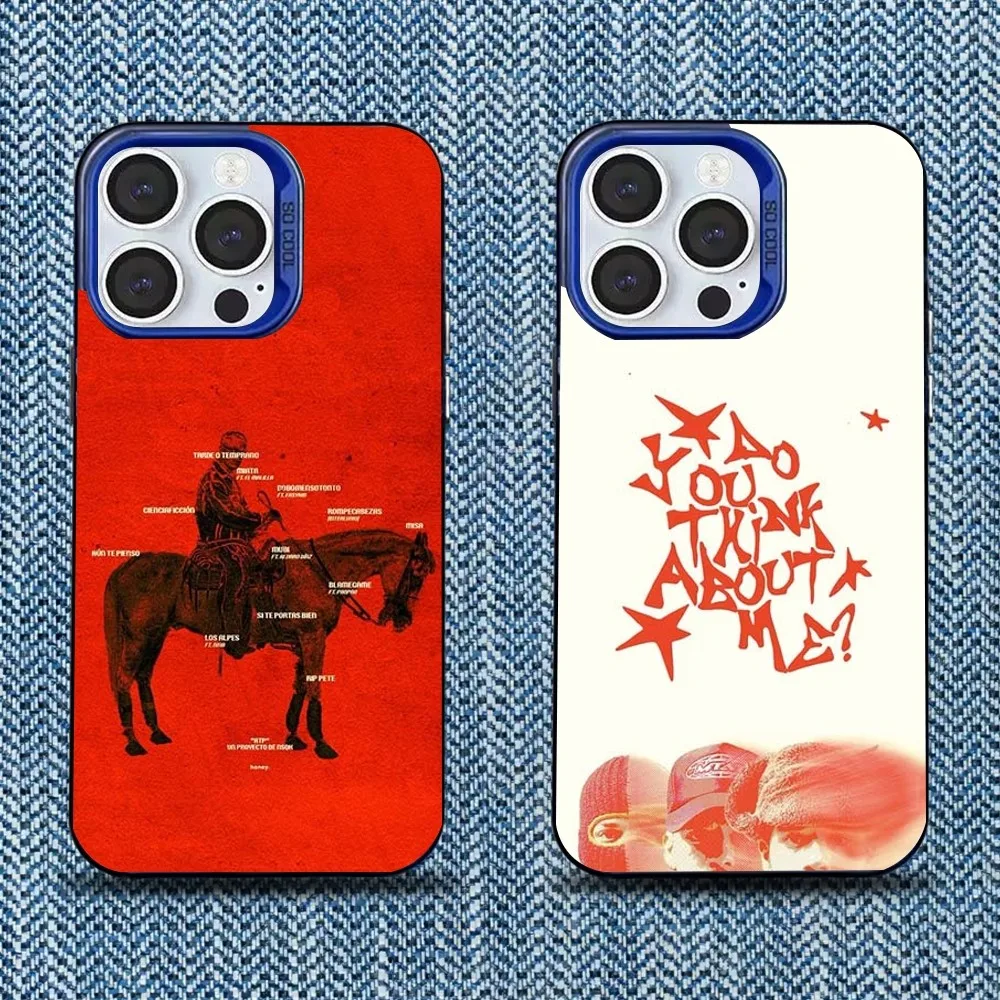 

ATP Album by Nsqk Phone Case For iPhone 16,15,14,13,12,11,Mini,Pro,SE,MAX Blue Matte Silicone Cover