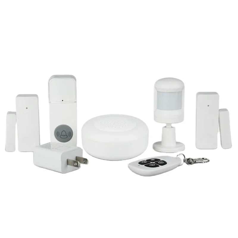 RSH 1080p Home Security Kit Wireless CCTV Camera Remote Controlled WiFi Alarm PIR Sensor Easy Face Recognition for Burglar