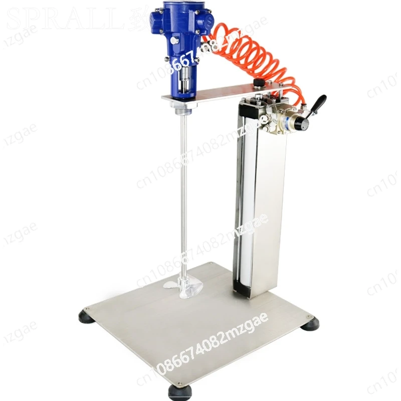 

Pneumatic Mixer Automatic Lifting Glue Ink Laboratory Vertical Paint Mixer