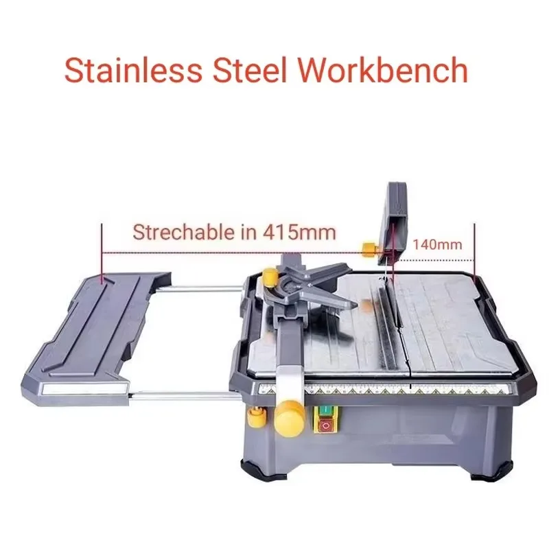 New FS-180V Extendable Tile Cutting Tabletop Machine Custom Support Woodworking