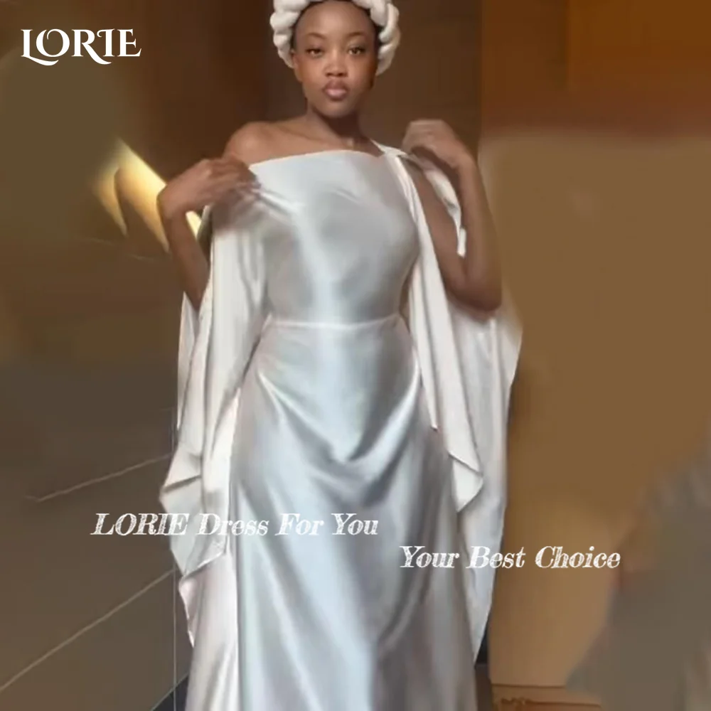 ローリー ハイカラー A ライン イスラム教徒のウェディングドレス 長袖コルセット ブライダルガウン カスタマイズされた背中の開いた花嫁ドレス サウジドレス ドバイ