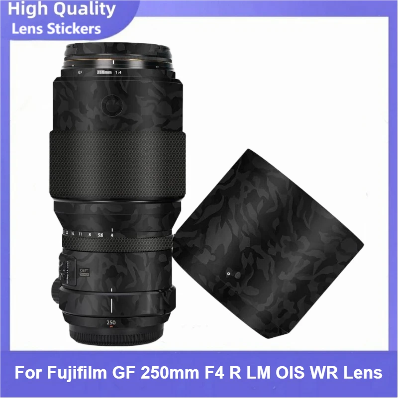 

Защитная пленка-наклейка для камеры Fuji Fujifilm GF 250mm F4 R LM OIS WR, антицарапийное покрытие, защита корпуса