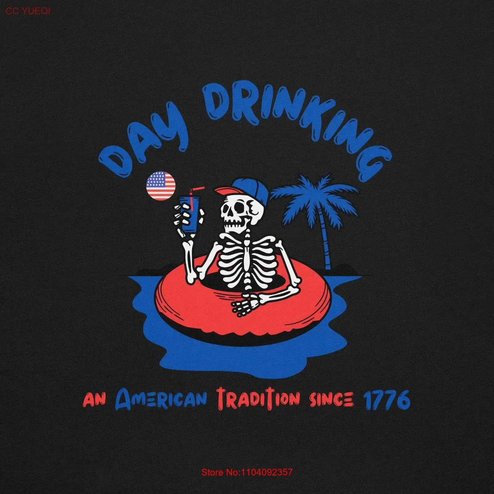 

Мужская футболка Day Drinking American Tradition 1786, забавная летняя футболка для вечеринки Alcohol, винтажная стираная эластичная дизайнерская одежда