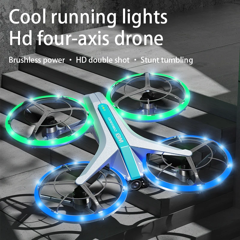 New v33s Drone 6K HD Camera RC Helicopter Quadrocopter One-Key Return FPV Follow Me Dron RC Plane Running Lights RC Toys Gift