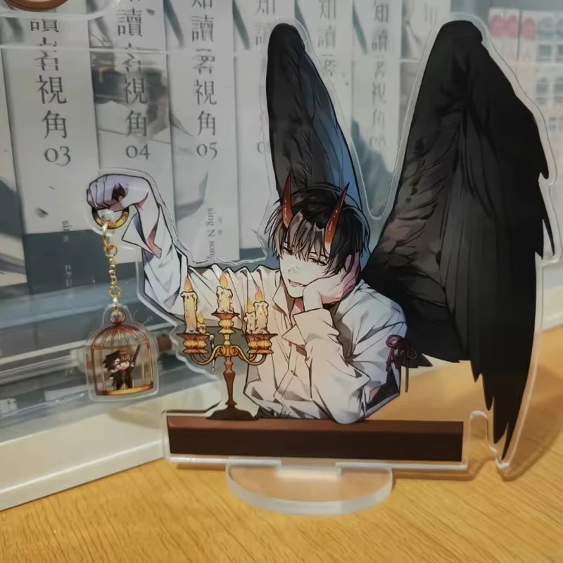 محدد رؤية القارئ متعدد العلوم أنيمي الأجهزة الطرفية كيم دوكجا فانوس حامل العلامة التجارية ذاتية الصنع الاكريليك الحلي لطيف المشجعين هدية #2