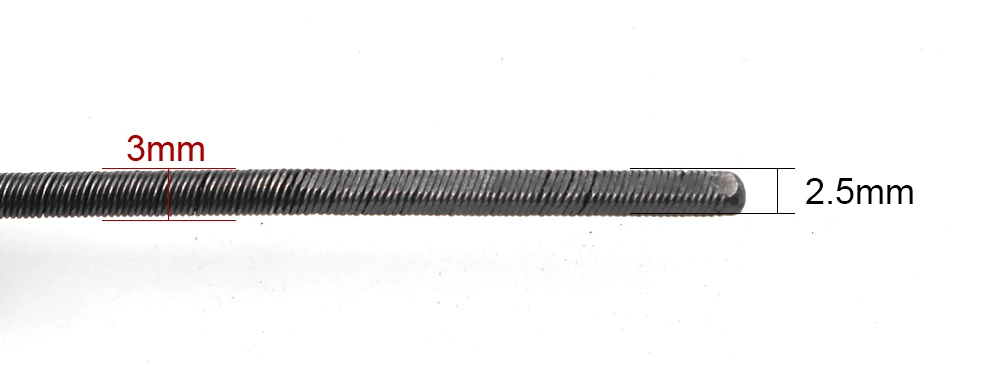 Kleine Wellenkernachse für Wellenrohr mit Klemmdurchmesser 3mm/3,2mm Kernwelle für flexibles Wellenrohr Innenkern – Detail 2