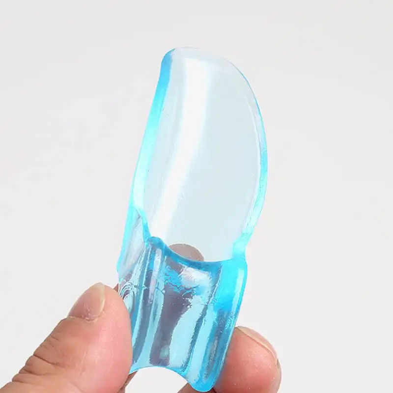 1/5Pairs Silicone Toe Splitter Correction Device Hallux Valgus Large Foot Bone Separation Toe Sleeve Toe Splitter Manicure Tool 4