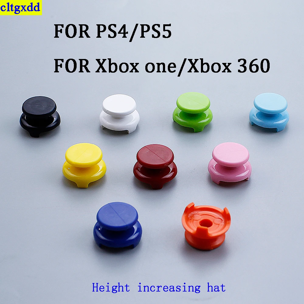 cltgxdd 2piece is suitable FOR PS4/PS5/Xbox One/Xbox 360 controller joystick height increase and cap joystick button