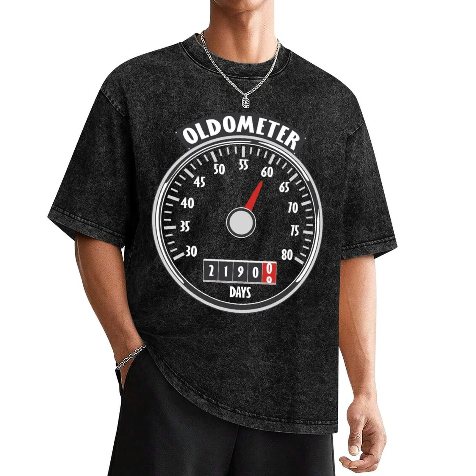 

Oldometer 60 T-Shirt Aesthetic clothing heavyweights anime stuff t shirt men