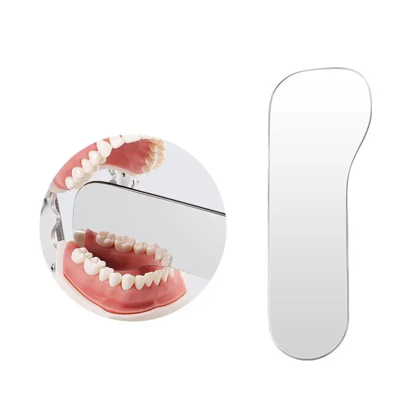 Dental Orthodontic Reflection Single-Sided / Double-Sided High-Definition Glass Intraoral Photography Orthodontic Thick Mirror