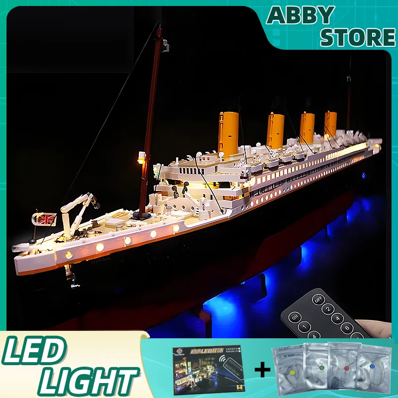 

DIY RC светодиодный набор для LEGO 10294 Titanic (только Φ, без модели блоков)