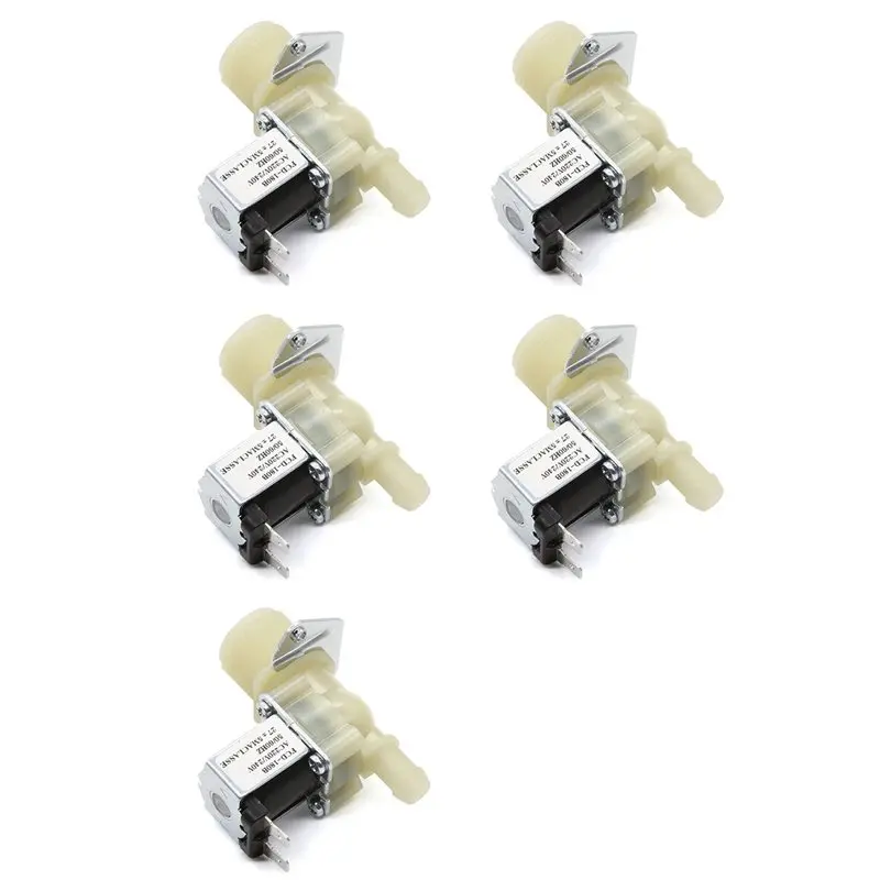 ABZA-5X Water Inlet G3/4 12Mm Washing Machine Inlet Solenoid Valve Dishwasher Normally Closed Inlet Valve AC220V