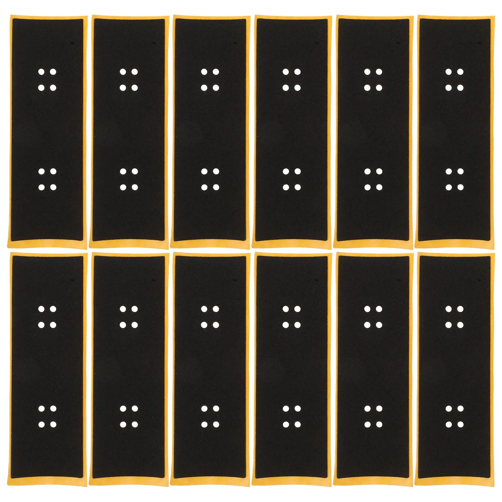 12 pièces bande de poignée en mousse pour planches à doigts planche à roulettes bande de remplacement Mini doigt chaussures bande pour Mini planches à roulettes doigt