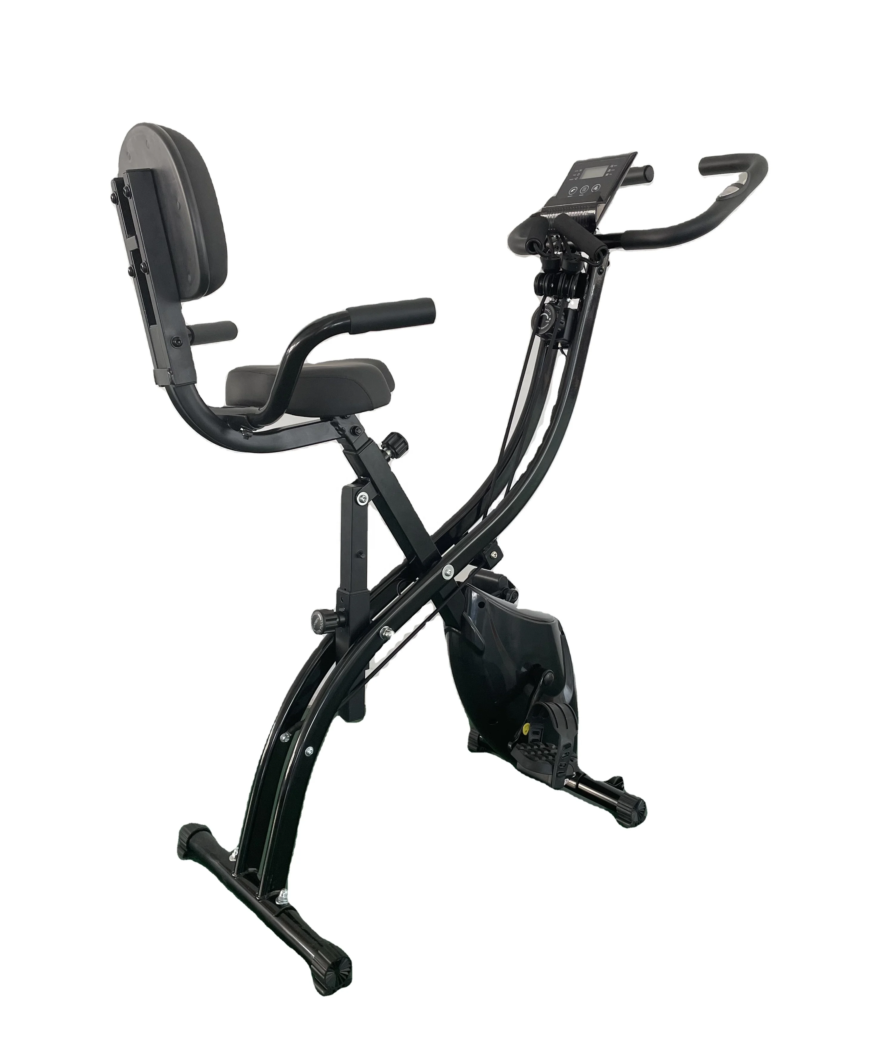 

Hot Selling High Quality Folding Stationary Exercise Bike Factory Manufactured Gym Equipment for Home Use