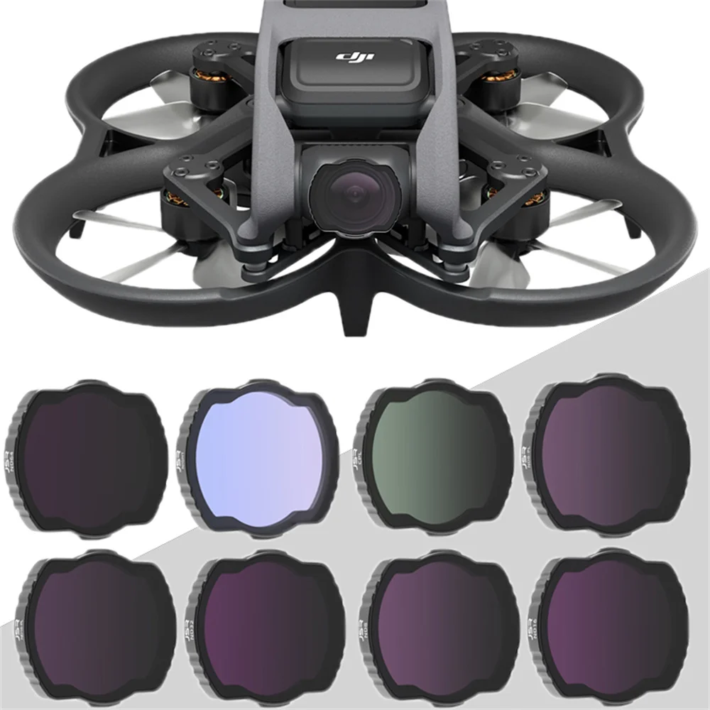 Kit de accesorios para Dron DJI Avata, conjunto de filtro de lente UV PL ND NDPL8/16/32/64, Protector de lente de cámara para DJI Avata 3/4/6/9, lote de piezas