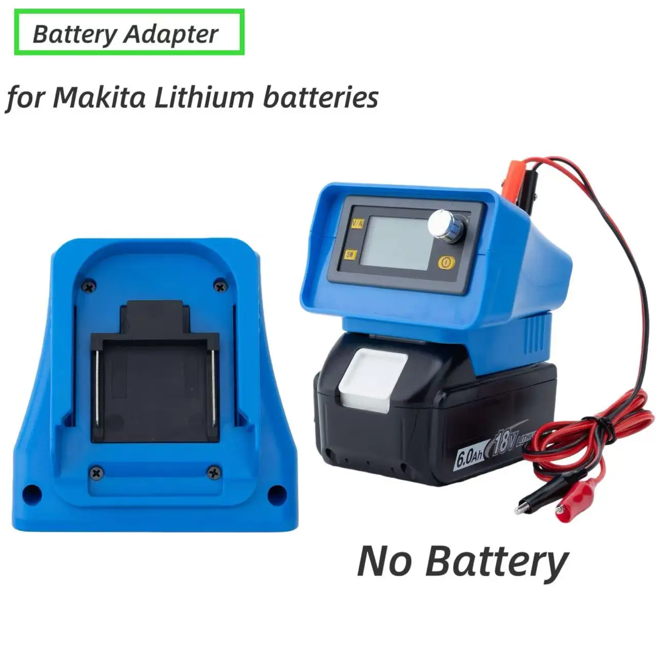 for Makita Power Supply  For Makita 18V  Adjustable Variable DC Power Stabilizer Adjustable Table Power Meter (﻿Tools Only）