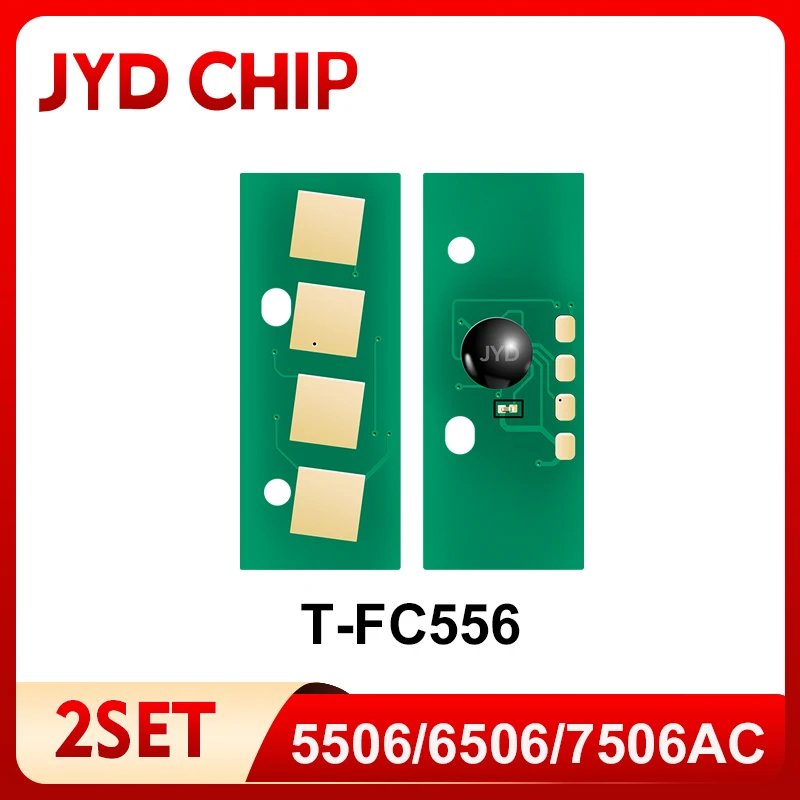 

Чип для тонер-картриджа T-FC556TY K FC556TY T-FC556 TFC556TY для Toshiba e-Studio 5506AC 6506AC 7506AC, чип для сброса картриджа 5506