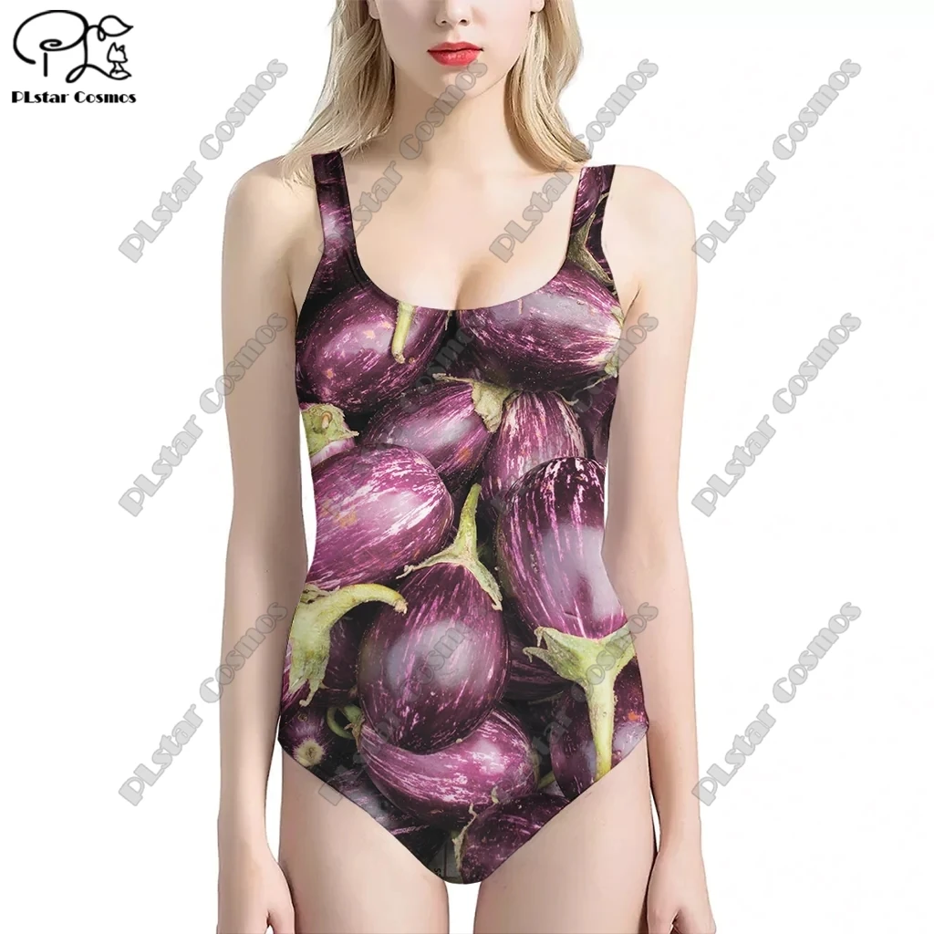 PLstar-Maillot de bain une pièce imprimé 3D cosmique, bikini, sexy, gourmet, été, 600