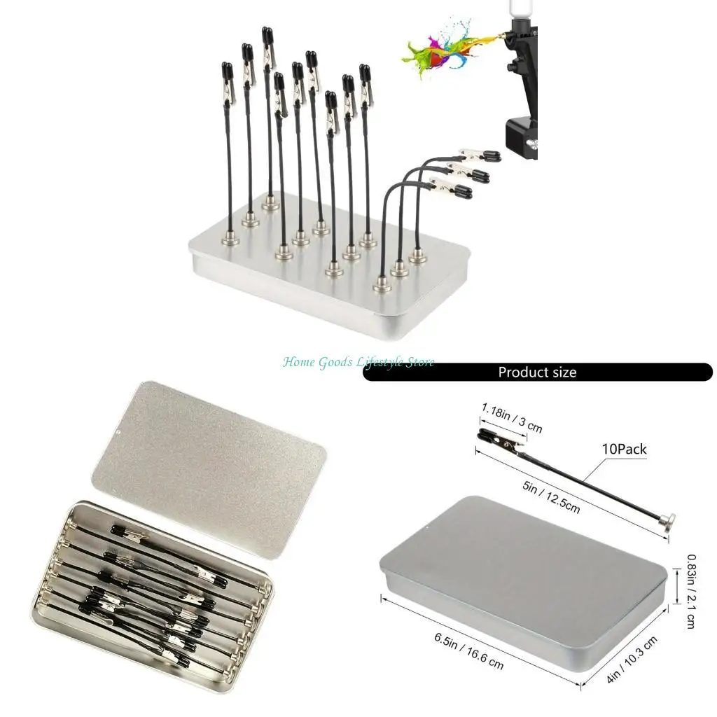 

E74E Wire Holder with Flexible Arm for Hobby Welding Crafts Soldering Helping Hands, Third Hand Tool for Soldering