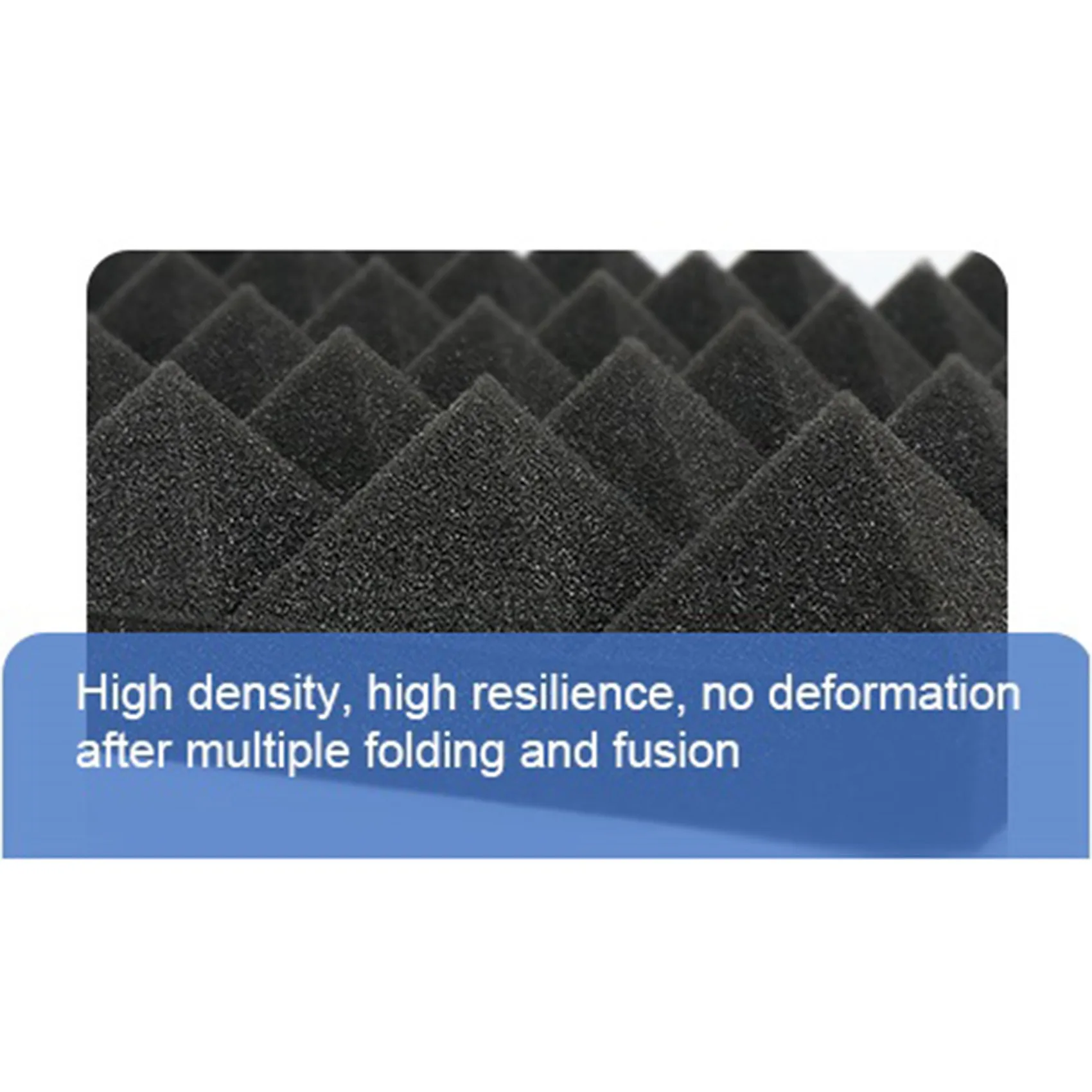 

Dropship-24Pcs 30X30X5CM Sound Insulation Cotton Sound Insulation Foam For Recording Studio Piano Room Sound Insulation Foam