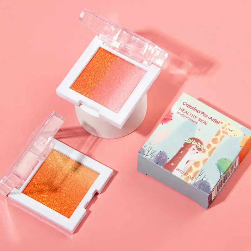 Makeup Face Blush Orange Blush Palette Face Mineral Pigment Palette Blusher Powder Professional Makeup Blush Contour For Cheek