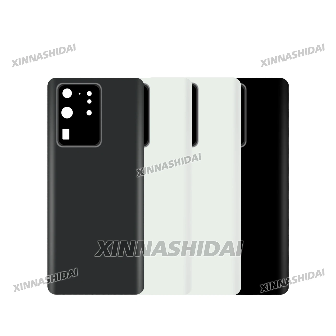Brandneues hinteres Gehäuse mit Kameraobjektiv – Ersatz der hinteren Akkuabdeckung für Samsung Galaxy S20 Ultra (G988B/G988U) – Detail 2