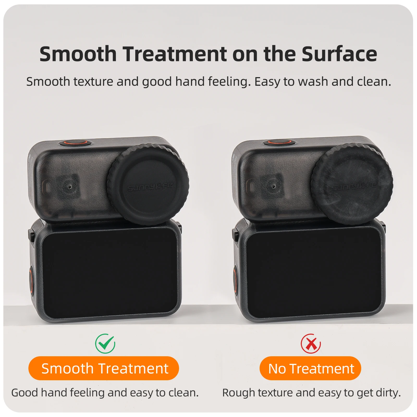 Silicone Lens Protector for DJI Osmo Nano Shockproof Lens Cover Protective Case Sport Camera Accessories Black