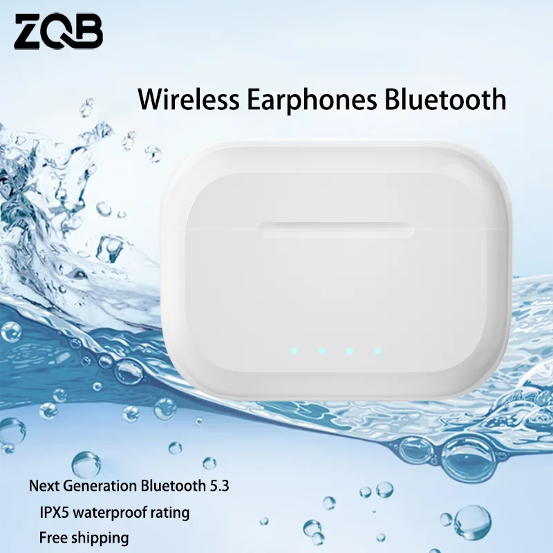 

ZQB A3 Wireless Earphones Bluetooth noise cancelling microphone headset Long Endurance Sport Earbuds for Xiaomi Huawei Oppo