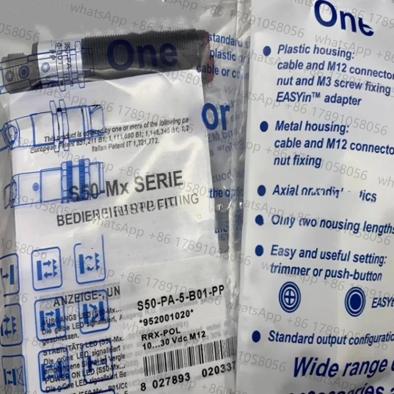 1Pcs Sensor S50-PA-…