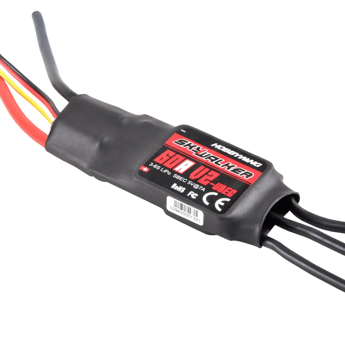 Hobbywing Skywalker V2 series ESC 40A 50A 60A Brushless Electronic Speed Control UBEC for RC Model Car and Airplane