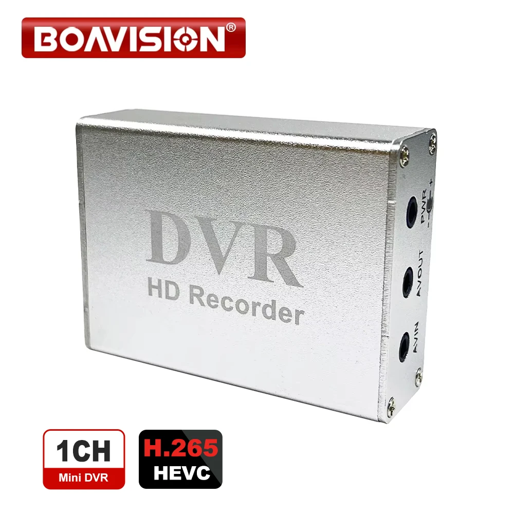 1Ch MINI DVR Video Recorder Support AV in, AV Out, SD Card Slot for FPV Camera with AV cable video recording