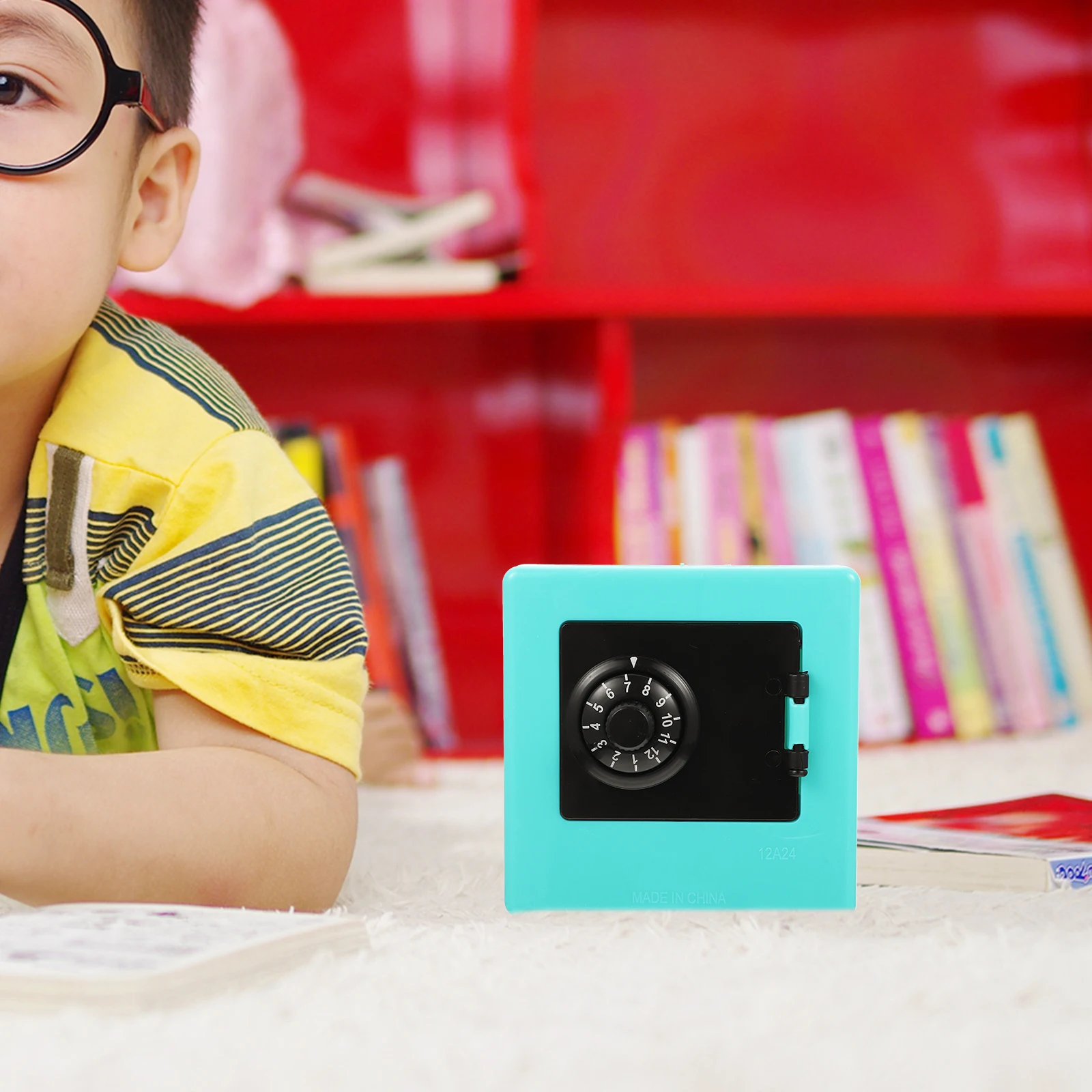 

Premium Mini Strongbox Environmental Friendly Durable Password Lock Safe for Children Teenagers Adults Birthday Gift