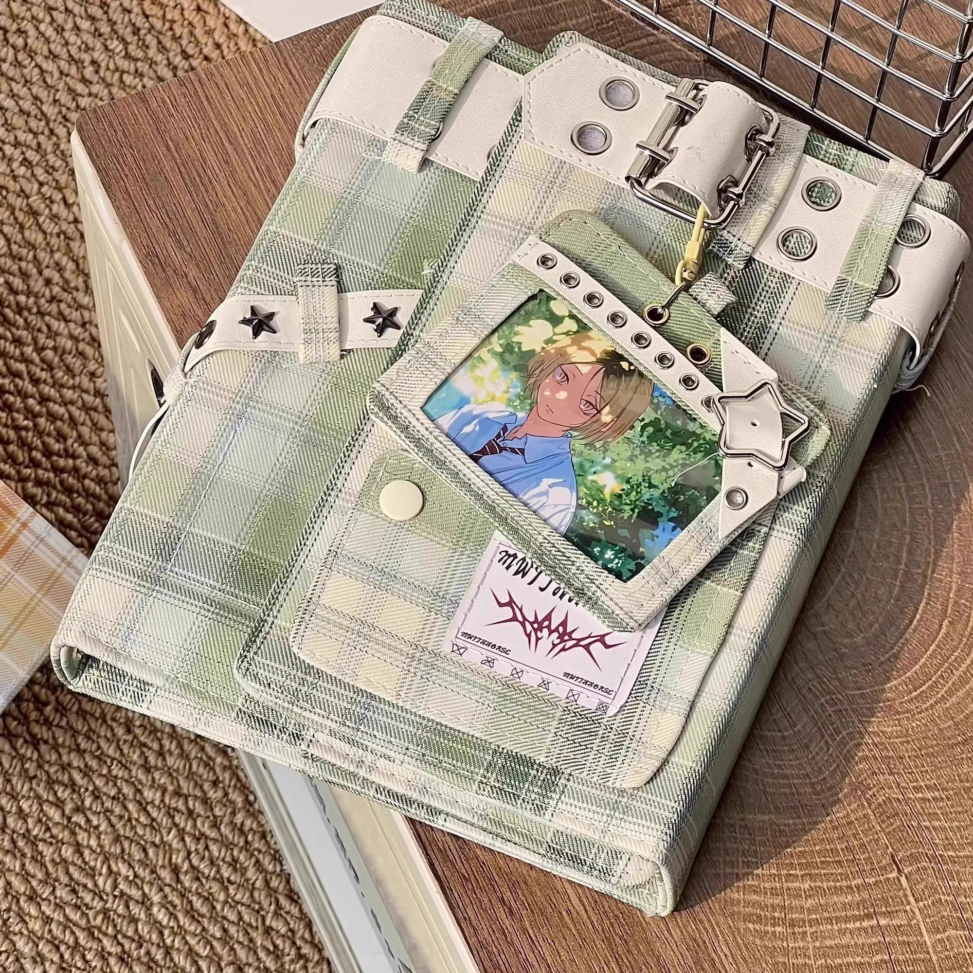 A5 Photocard Binder Cover Kpop Photo Album Simple Card Binder Collect Book Loose-leaf Photocard Album Kpop Card Binder