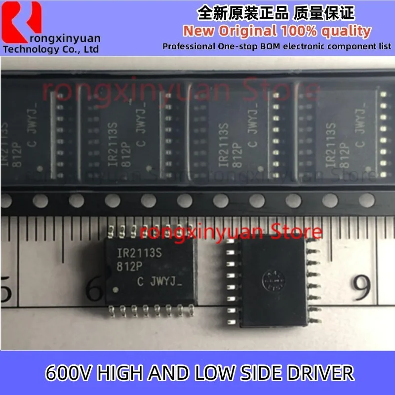 

5-20 шт. IR2113STRPBF IR2113S IR2113SPBF IR2113 SOP-16 600 В ВЫСОКОЙ И НИЗКИЙ СТОРОНЫЙ ДРАЙВЕР MOSFET DRVR 100% новый оригинал