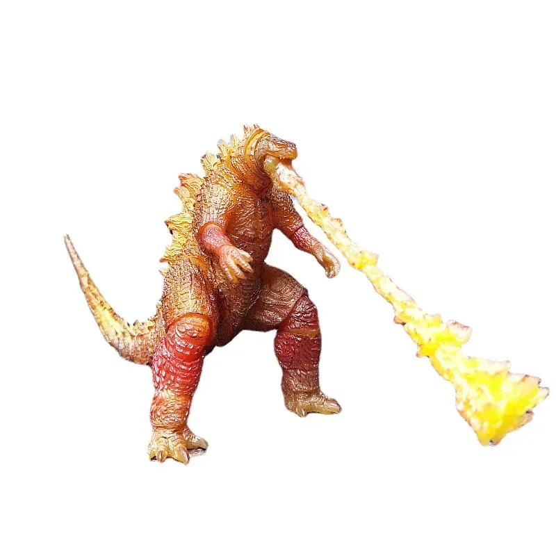 2021 Movie Version Burning Godzilla Articulated PVC Action Figure Kids Gift 18cm