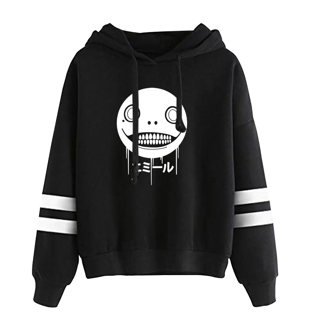 Emil Nier Automata Vintage 90s Pullover Hoodie Merch Hoodie Fashion Sports Pullover Pullover Sweatshirt Fashion