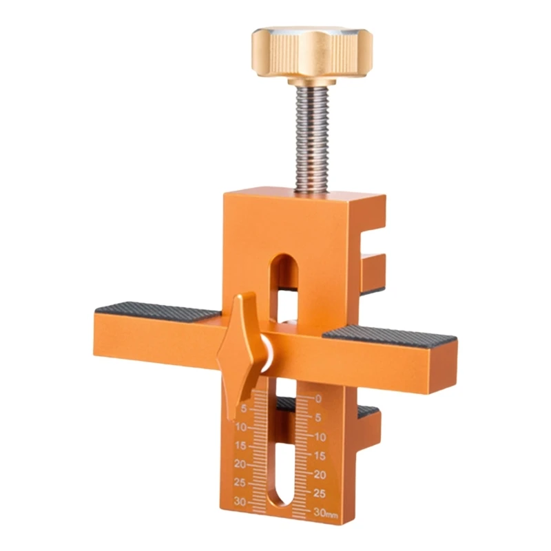 

Cabinet Door Installation Positioner Hardware Jig Adjustable Length Aluminum