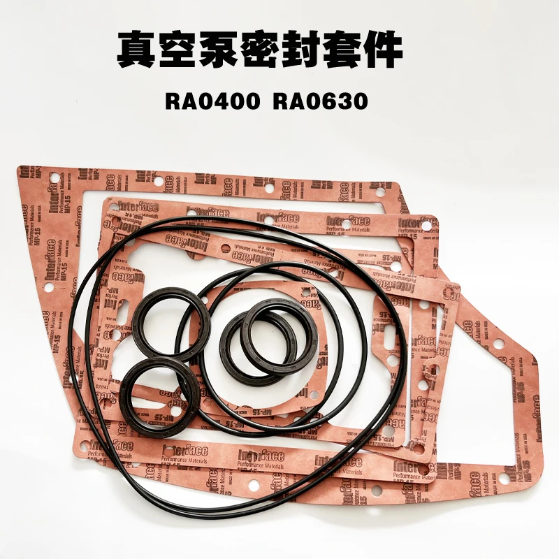 Vacuum pump sealing kit imported high temperature resistant gasket RA0100RA0302RA0630400 maintenance kit accessories