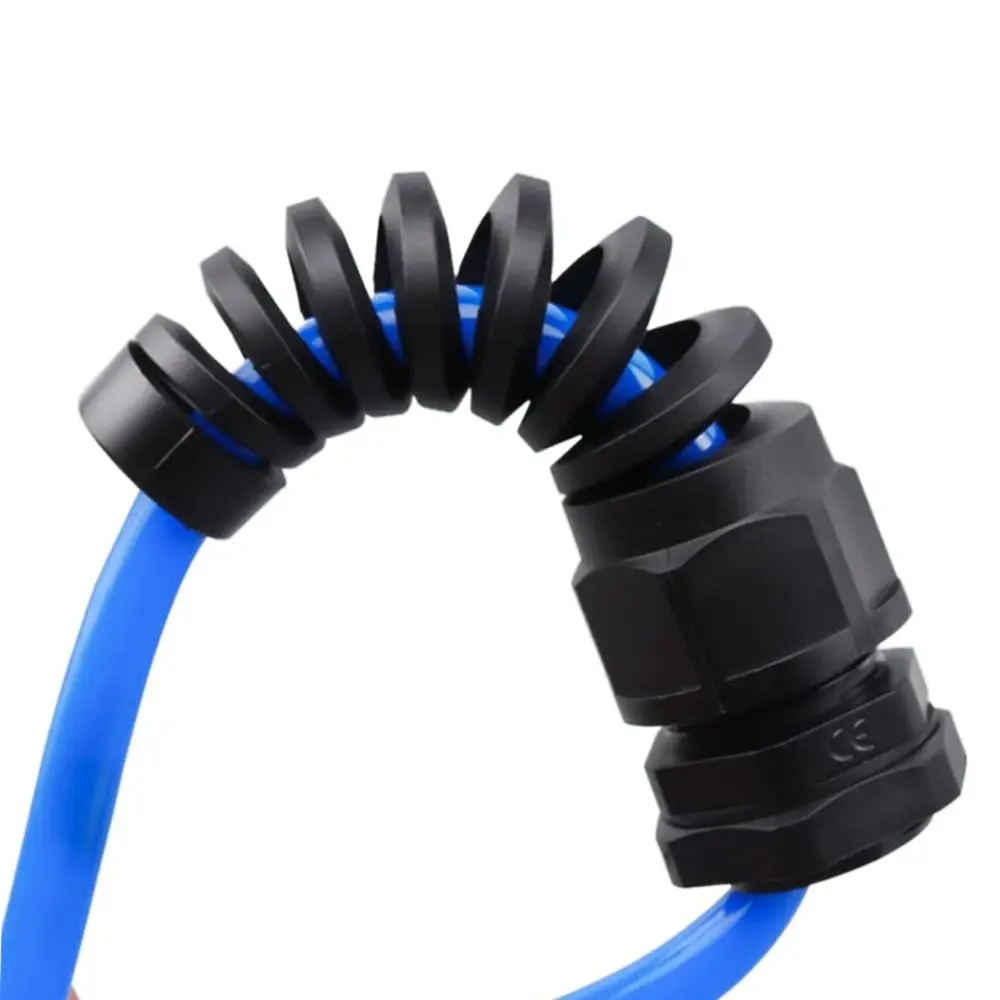 Nylon Anti-bending Cable Gland Waterproof Anti-Bending Joint Cable Fixing Glands Electrical Equipment