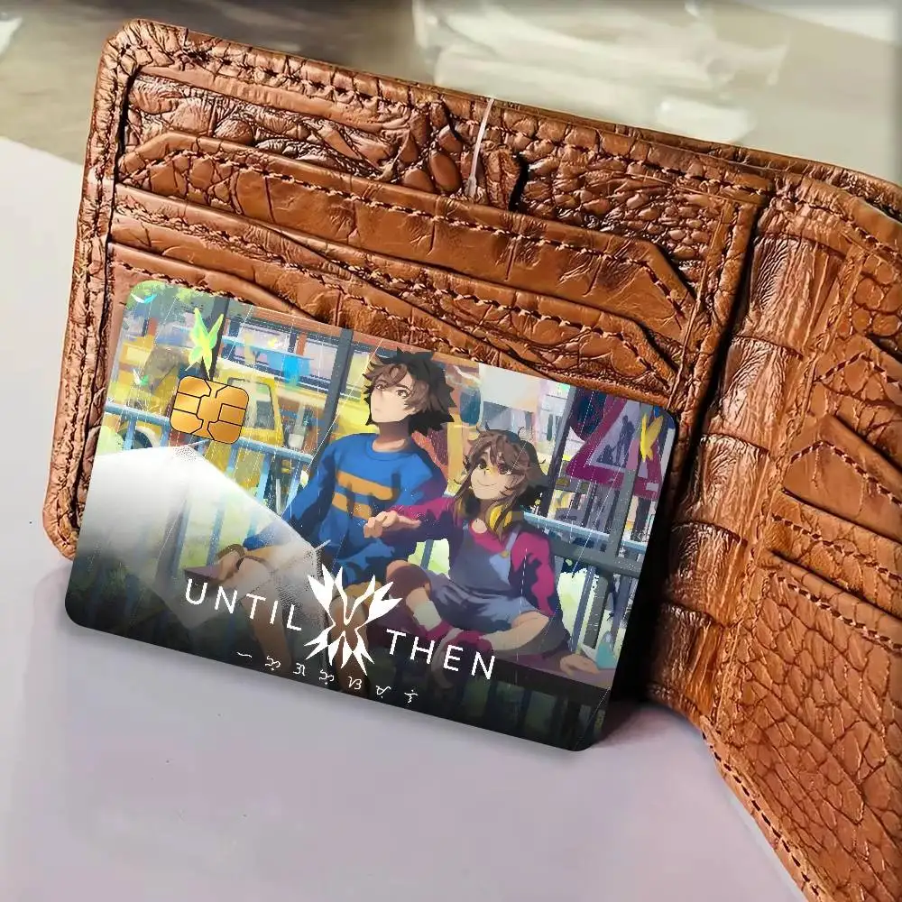 Game Until Then fun  Cartoon Credit Card Skin Stickers For Bank Card Bus Metro Card Sticker Waterproof Women Gift