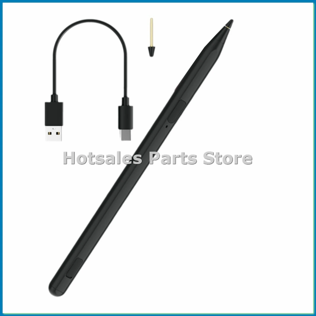 

2.0 Stylus Pen for Chromebook and Fire Max 11,with Tilt Support,4096 Pressure Sensitivity Black-A23U
