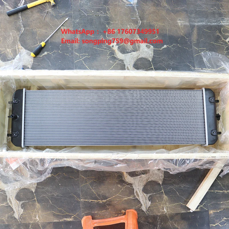 Original Genuine Excavator Spare Parts Aluminum Radiator Water tank 4650355 for Hitachi ZX240-3 ZX270-3
